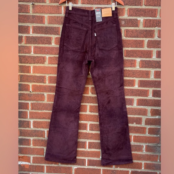 🆕 Levi's Ribcage Bootcut Boot Cut Corduroy Pants - Picture 4 of 14